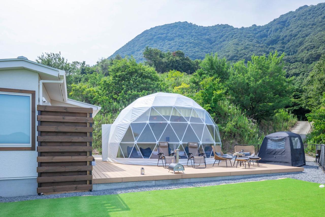 Lemon Farm Glamping Simanami Onomichi Exterior foto